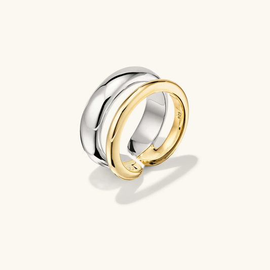 Anillo Doble Entrelazado