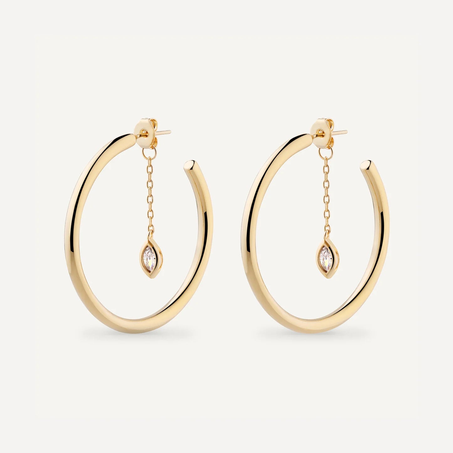 Pendientes con Cadena Suspendida