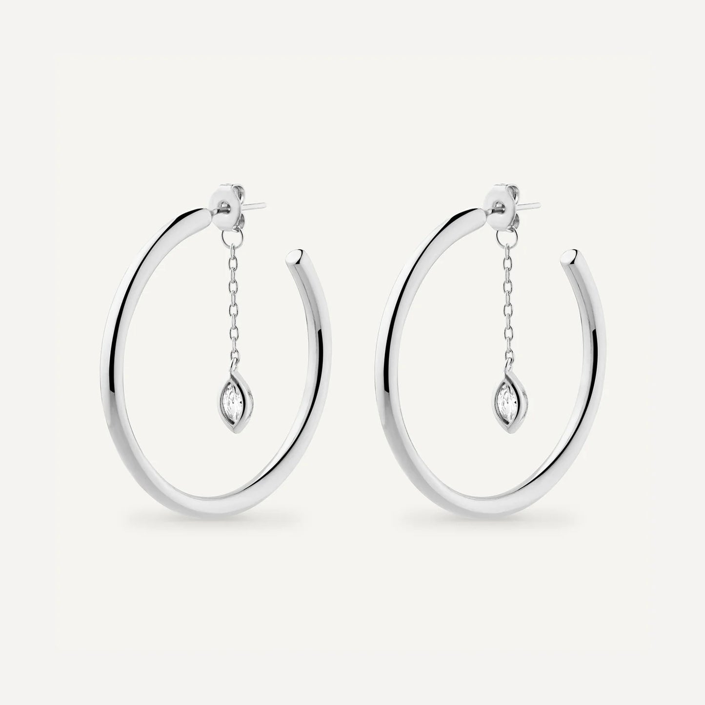 Pendientes con Cadena Suspendida